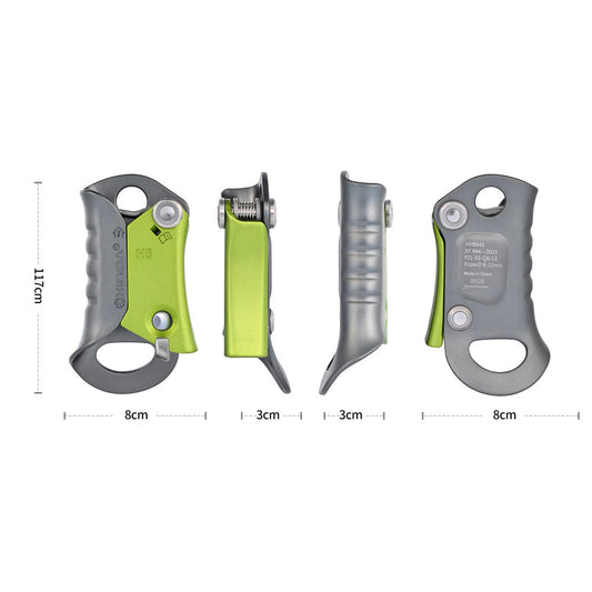 XINDA HH-8649 Hand Ascender 100KG Load Rock Climbing High-altitude Operation Handleless Lift Ascent Device
