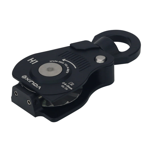 XINDA-6018 25KN Universal Rope Collector Safety Pulley High Efficiency Automatic Rope Retractor for 8-13MM Ropes