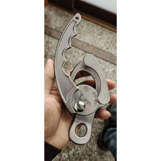 KC Air Conditioner Lift Descender 304 Stainless Steel 150KG Load Capacity Rock Climbing Lift Retarder