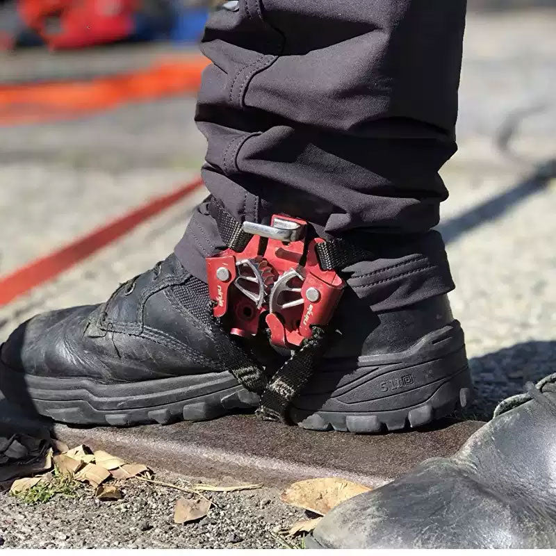 Original Ninja Left/Right Foot Ascender Rock Climbing Ascender 1.5KN 8-13MM Ropes for HARKEN
