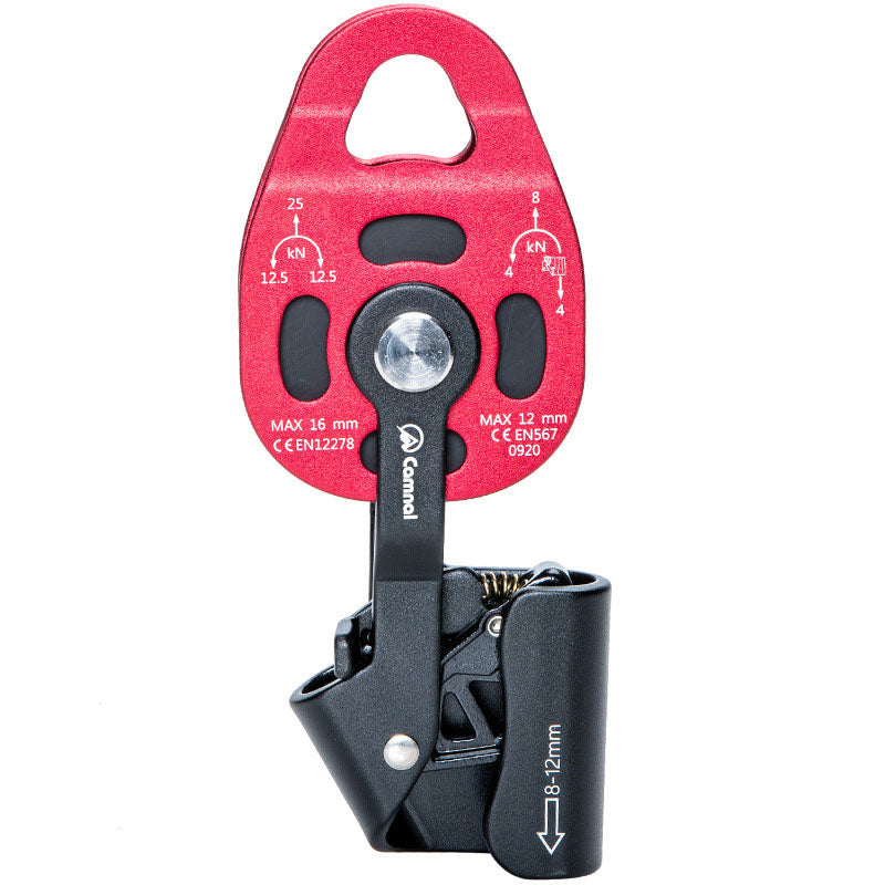 Peakseek Lifting Pulley Heavy Lifting Device 400KG Load Labor-saving for Air Conditioner Installation -Red