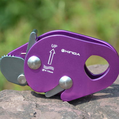 XINDA Camping Climbing Safety Grasp Rope Device Automatic Lock Karabiner Anti Fall Protective Gear