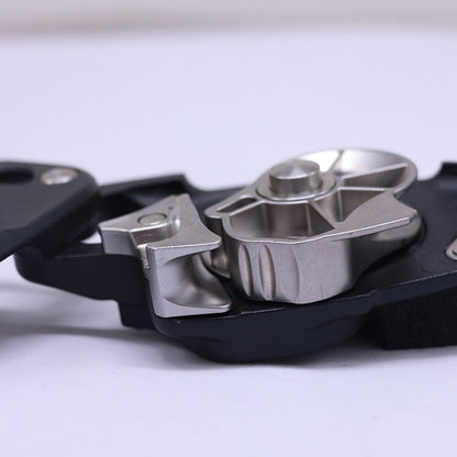 CCK-TL Rope Descender Climbing &amp; Rappelling Device with 250KG Load Capacity for 9.5–12mm Ropes