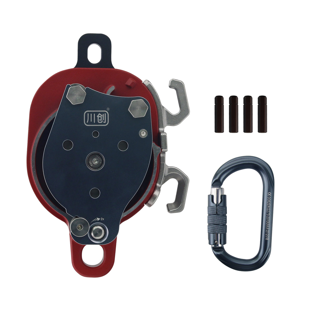 CCD-Z150 Electric Descender 10.5-11mm Rope Climbing Lift Retarder Support 90-150NM Electric Hand Drills