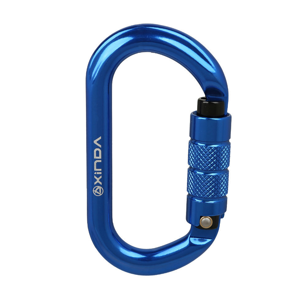Peakseek O-Type Automatic Carabiner 25KN Outdoor Rock Climbing Safety Lightweight Buckle Hook