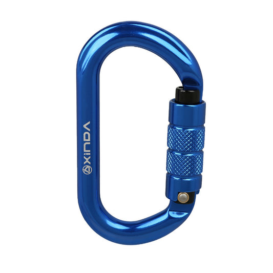 Peakseek O-Type Automatic Carabiner 25KN Outdoor Rock Climbing Safety Lightweight Buckle Hook