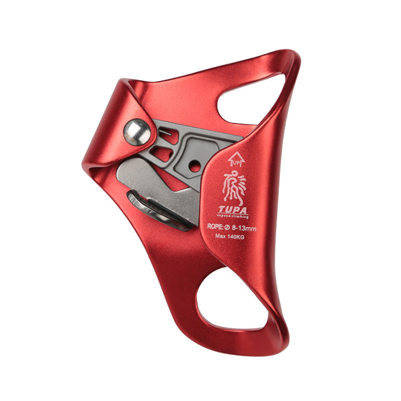 Peakseek Rock Climbing Chest Ascender 140KG Aluminum Alloy Lift Ascender for 8-13mm Ropes Outdoor