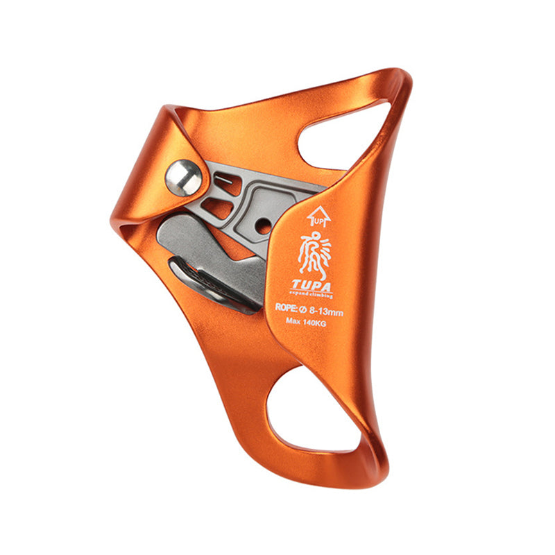 Peakseek Rock Climbing Chest Ascender 140KG Aluminum Alloy Lift Ascender for 8-13mm Ropes Outdoor