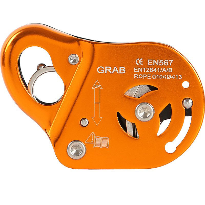Rock Climbing Ascending and Descending Anti-fall Device 22KN Rope Gripper Automatic Follow-up Fall Arrester
