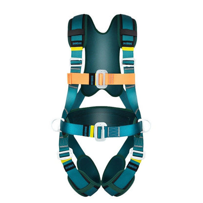 Outdoor Rock Climbing Anti-fall Protection Harness Snap Fastener Full-body Five-point Safety Belt