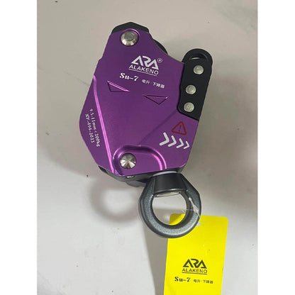 Arakno SU-7 Electric Descent Device Lift Retarder 10-200KG Load Capacity Electric Lift Ascender for 9-11mm Ropes