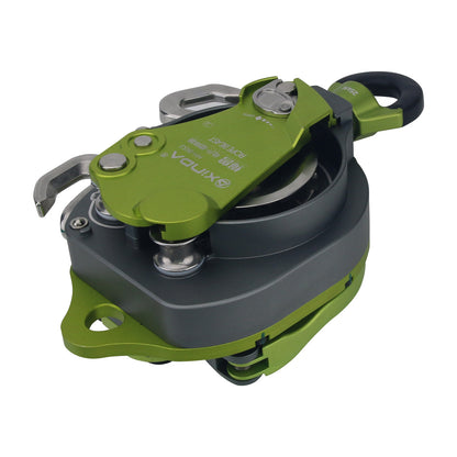 XINDA XDT8653 Electric Ascender Unidirectional Pulley Descender 200KG Lift Retarder for 10.5-11mm Rope Climbing