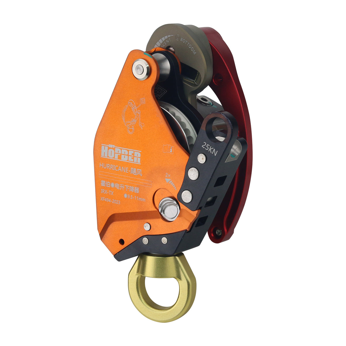 IRX-TX 300KG Multifunctional Electrical Lifter Fire Protection Lift Retarder Electrical Ascender Manual Descender
