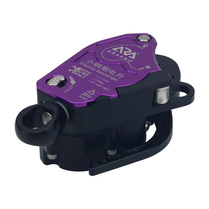 ARAKNO XGP Mini Version Electric Descender Device 150KG Lift Retarder for 9-11MM Rope Climbing
