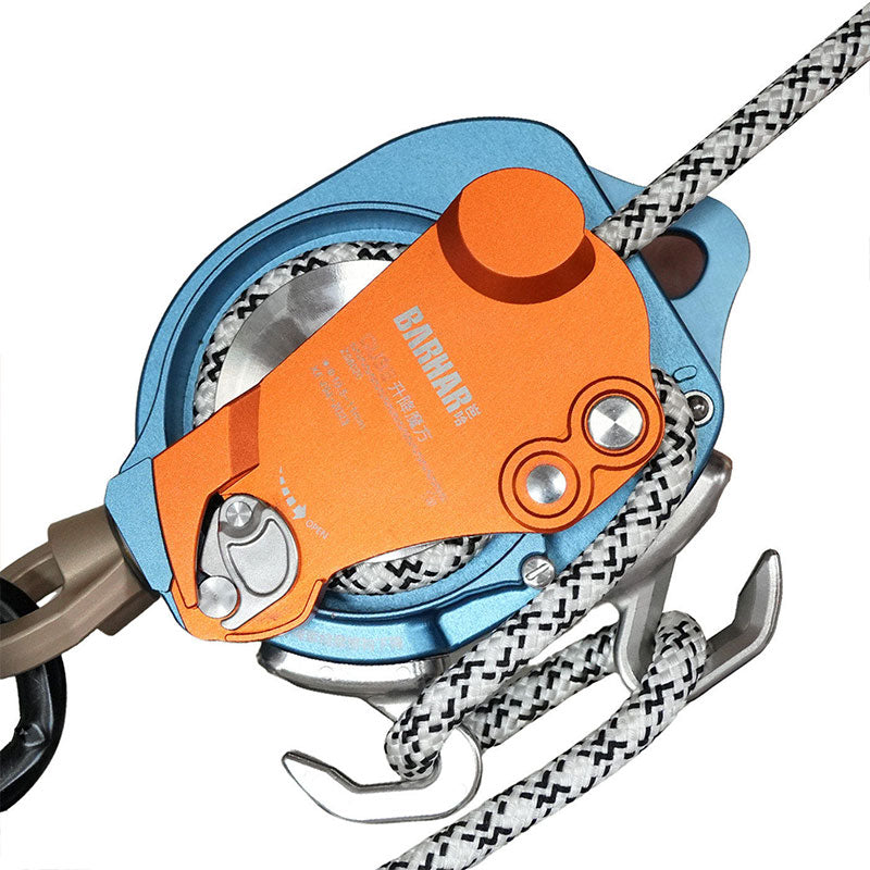 BARHAR ZS8020 Electric Ascender Height Operation Descender Lift Retarder 200KG Load Rope Climbing IP66 Waterproof