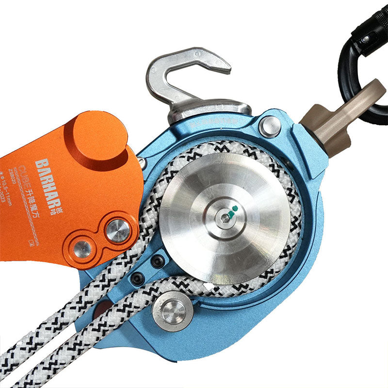 BARHAR ZS8020 Electric Ascender Height Operation Descender Lift Retarder 200KG Load Rope Climbing IP66 Waterproof