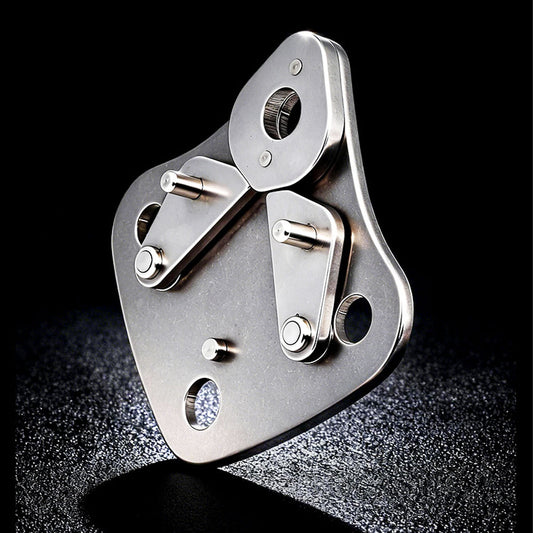XD-Q9754 Steel Cable Diverter Stainless Steel High Quality Cable Divider Support Automatic Return for Adventure/Rock Climbing