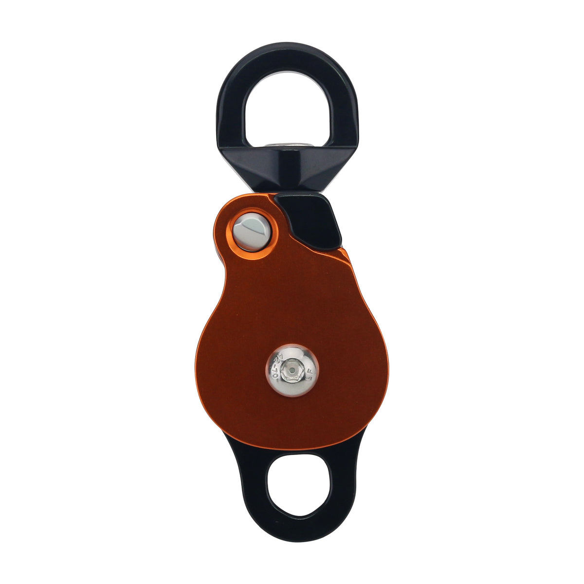 Aluminum Alloy Universal Double Pulley 44KN Outdoor Hiking Rope Climbing Pulley Support 13mm Ropes