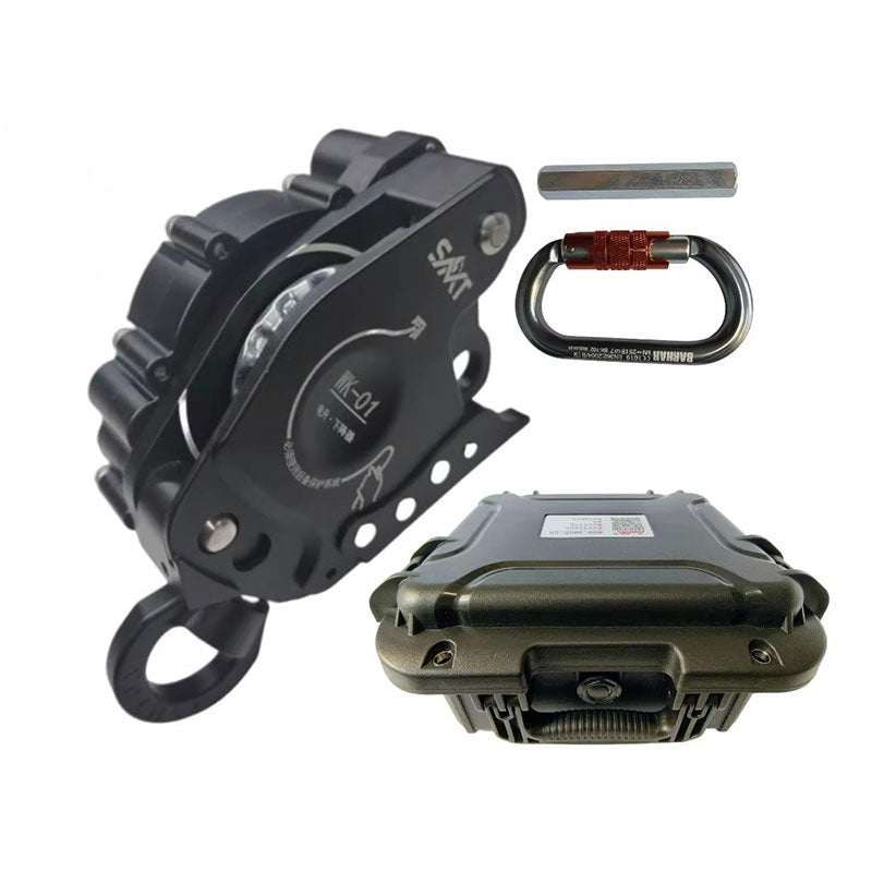 Peakseek WK-01 Electric Ascender Descent Control Device Lift Retarder for High Altitude Operation/Rock Climbing/Rescue