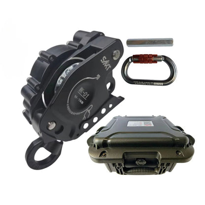 Peakseek WK-01 Electric Ascender Descent Control Device Lift Retarder for High Altitude Operation/Rock Climbing/Rescue