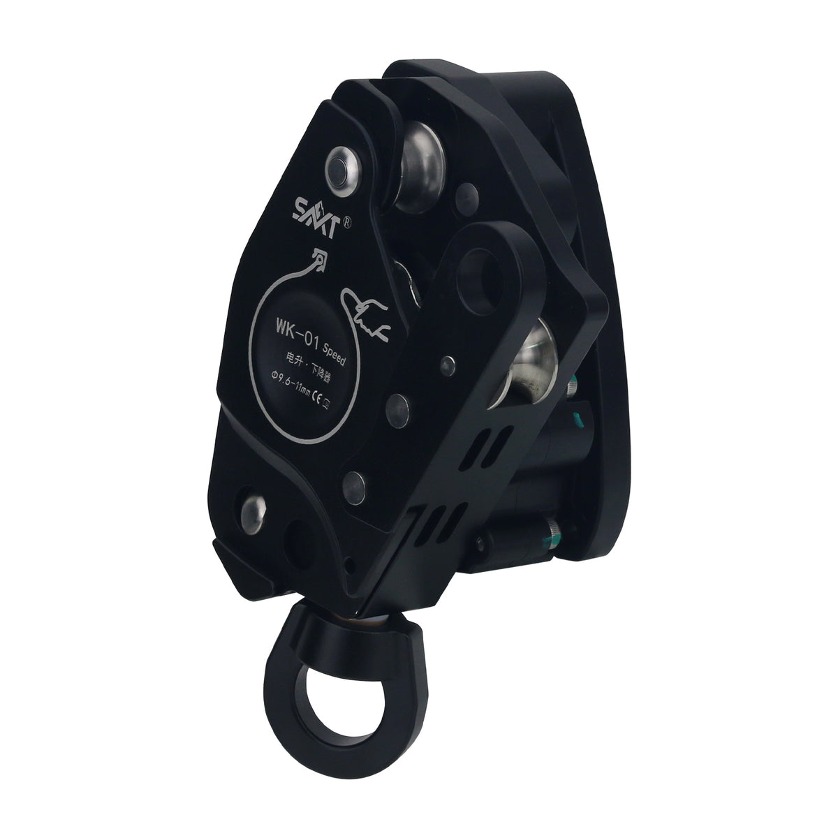 Peakseek SPEED Electric Ascender Descent Control Device Lift Retarder 150KG for Rock Climbing w/ Toolbox WK-01