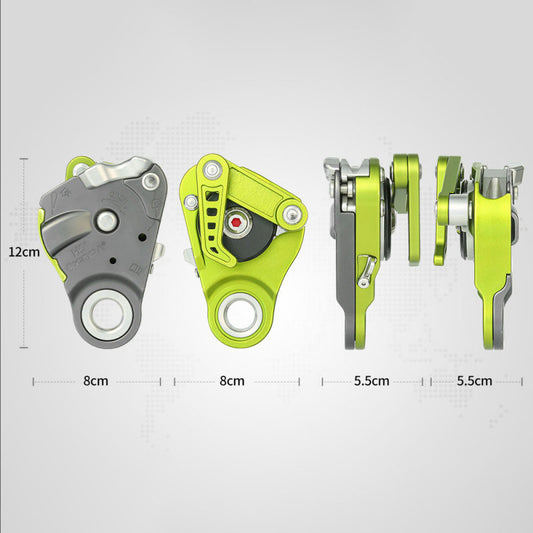 XINDA H5+ Anti-panic Version Lift Descender Outdoor Rock Climbing Safety Protection Lift Retarder 200KG