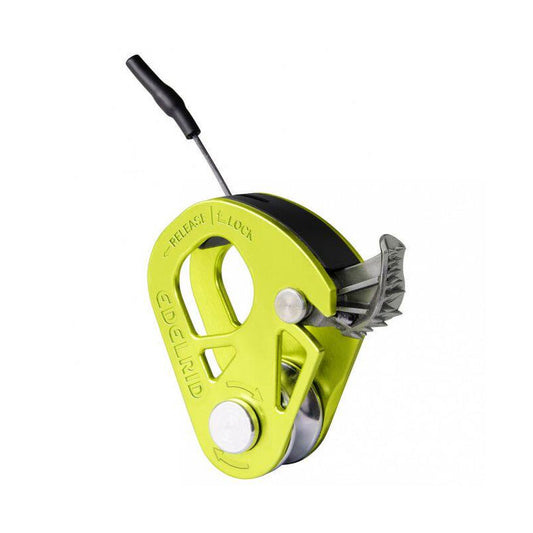 Original SPOC Ultralight Pulley with Backstop 20MM Rock Climbing Unidirectional Stop Pulley for EDELRID