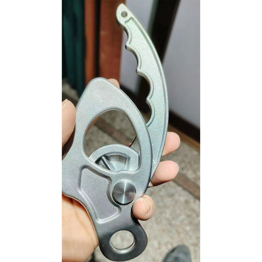 KC Air Conditioner Lift Descender 304 Stainless Steel 150KG Load Capacity Rock Climbing Lift Retarder
