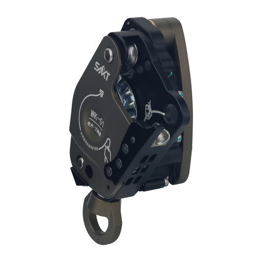 Grey WK-01 Electric Ascender Descent Control Device Lift Retarder for High Altitude Operation/Rock Climbing/Rescue with Toolbox