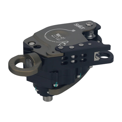 Grey WK-01 Electric Ascender Descent Control Device Lift Retarder for High Altitude Operation/Rock Climbing/Rescue with Toolbox