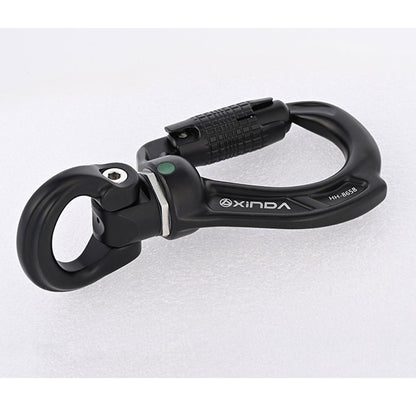 XINDA HH-8658 Outdoor Automatic Carabiner with Detachable Universal Joint 26KN Rock Climbing Carabiner