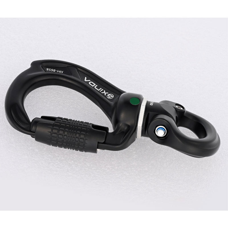 XINDA HH-8658 Outdoor Automatic Carabiner with Detachable Universal Joint 26KN Rock Climbing Carabiner