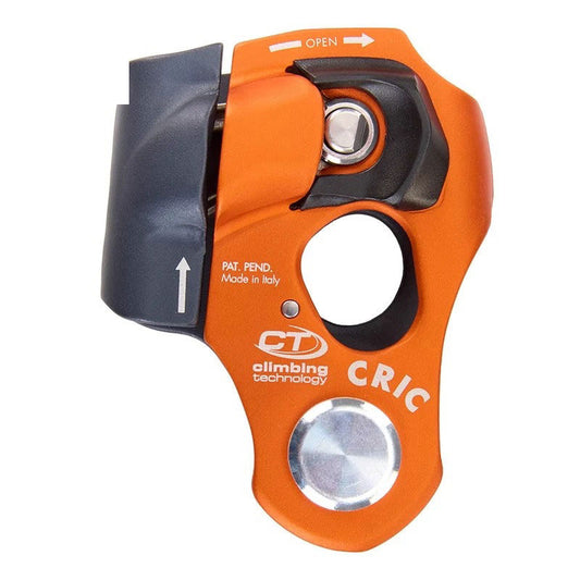 CRIC Handleless Manual Lift Ascender Rescue Multifunctional Rope Clamp with Pulley for Climbing Technology