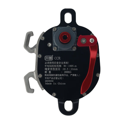 CCR Drill-Powered Ascent Descent Device Ascender Descender Device Requires Carabiner for Detachment