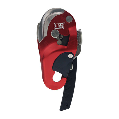 Peakseek PZX Outdoor Lift Descender Rock Climbing Protection Descent Device 250KG Limit Load for 9-12MM Ropes