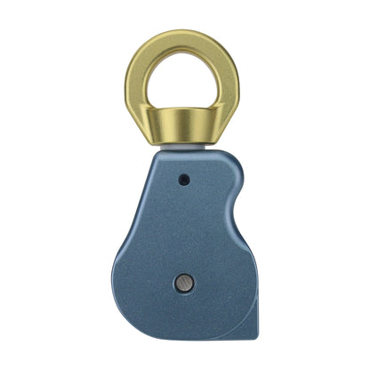 Hanging Ring Type Universal Single Pulley 37KN Descender Rock Climbing Fall prevention Device XF494-2023