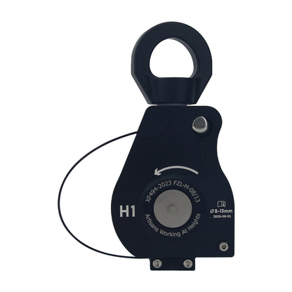 H1 Universal Pulley 25KN Electric Assisted Rope Collector Multifunctional Pulley for Height Operation/Rock Climbing