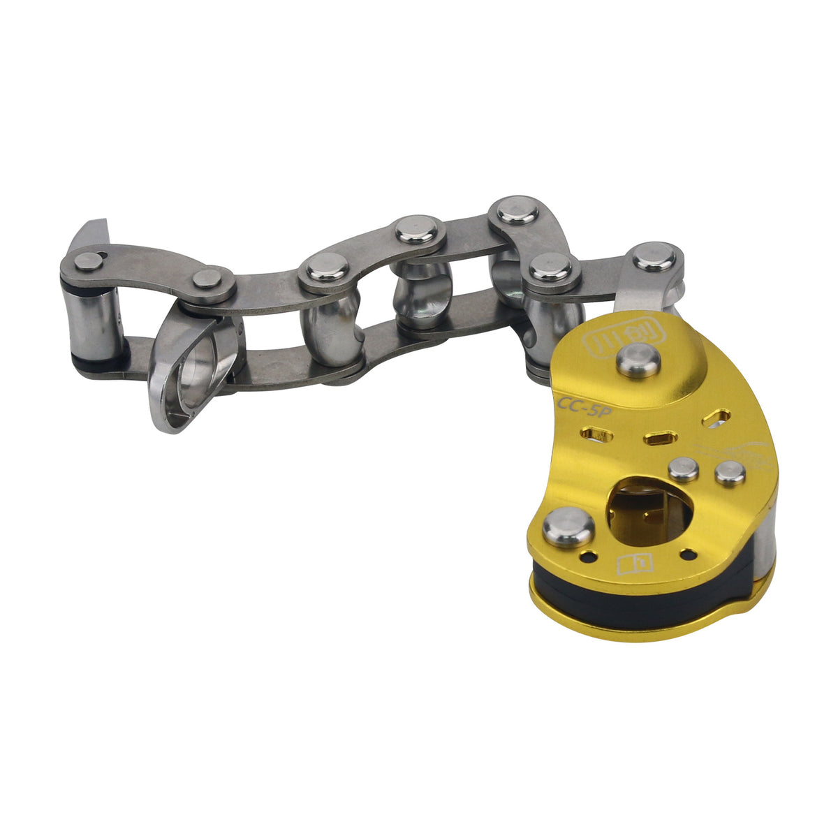 Golden CC-5P Upgraded Tree Climbing Arborist Mechanical Ascent Control Descent Device Lifting Pulley Anti Slip Rope Grab System